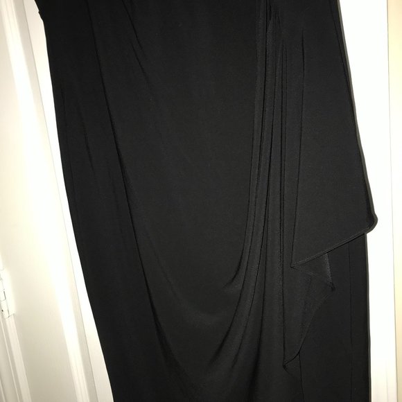 MSK Ruched Sleeveless Cocktail Dress - Picture 4 of 5